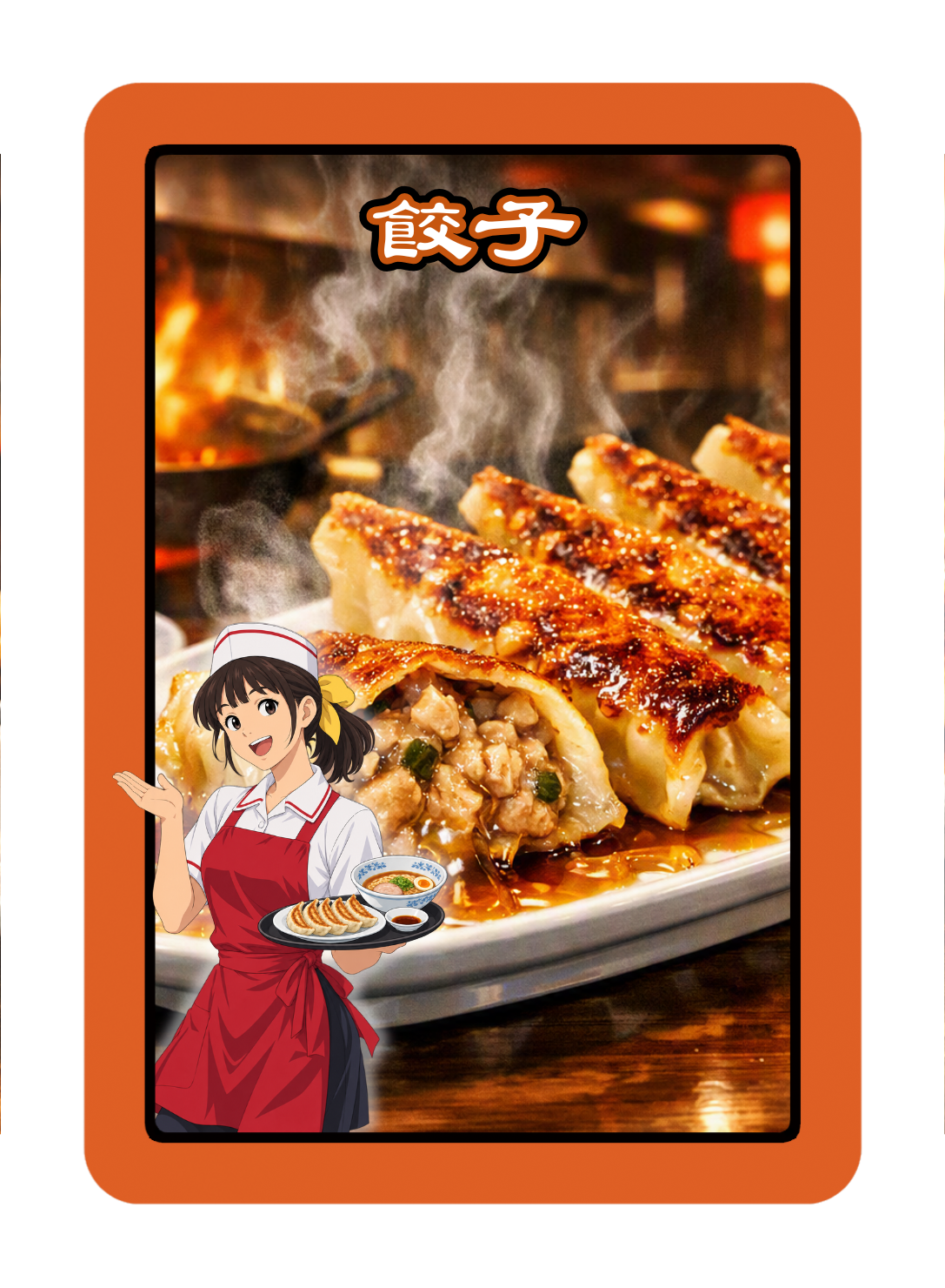 餃子の料理カード